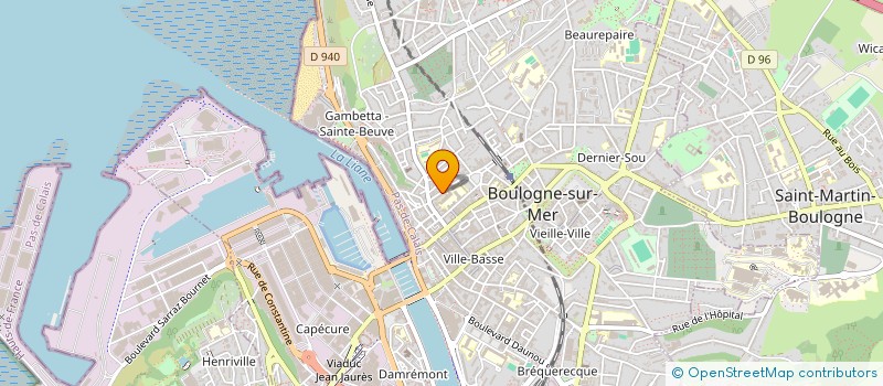 localisation de l'entreprise IHOUNA  BOULOGNE-SUR-MER