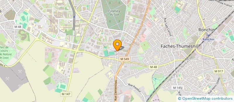 localisation de l'entreprise IHR ACADEMY à LILLE