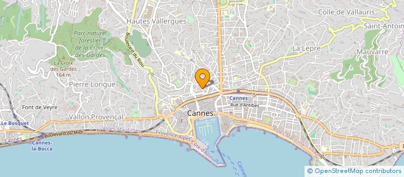 localisation de l'entreprise IHS à CANNES