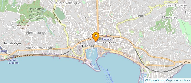 localisation de l'entreprise IHSA à ANTIBES