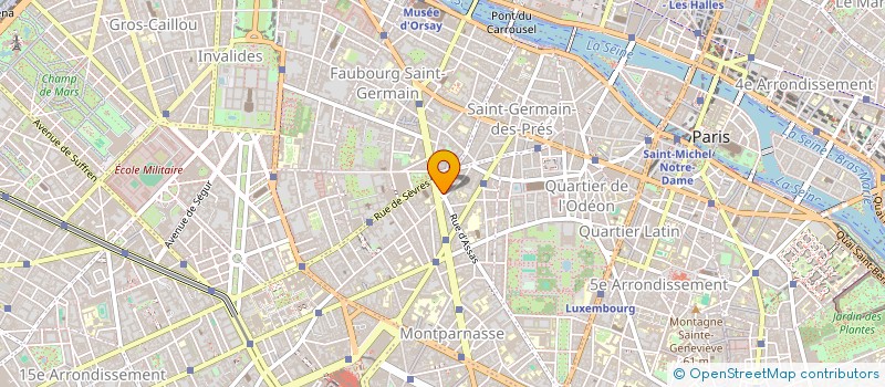 localisation de l'entreprise IHSAN à PARIS