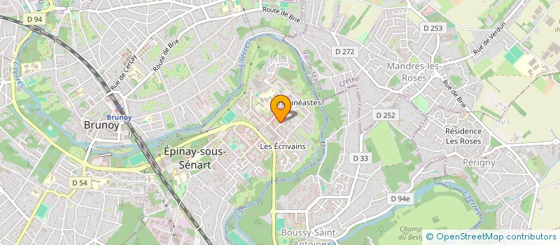 localisation de l'entreprise IHSEN  EPINAY-SOUS-SENART