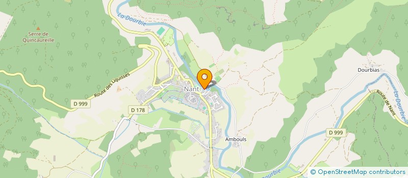 localisation de l'entreprise IHSV  NANT