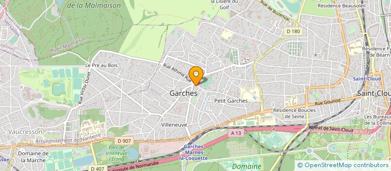 localisation de l'entreprise II CARABISTRO à GARCHES