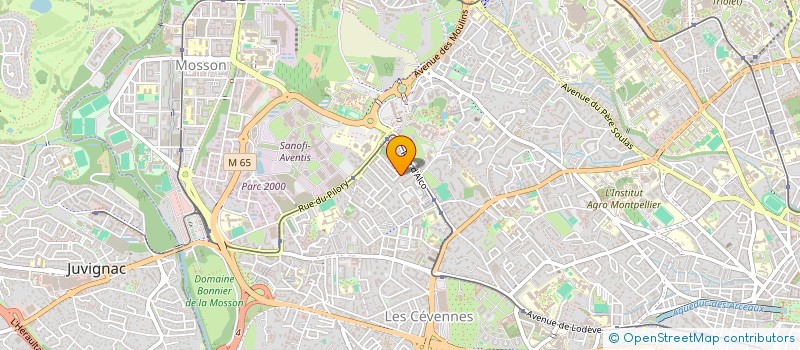 localisation de l'entreprise II.IMMOBILIER à MONTPELLIER