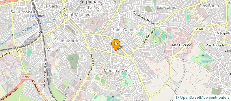 localisation de l'entreprise II MOTS EN IMAGE  PERPIGNAN