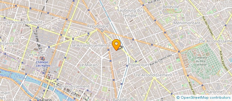 localisation de l'entreprise IIC BATIMENT  PARIS