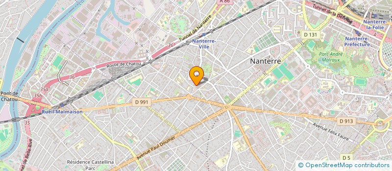 localisation de l'entreprise IIEL à NANTERRE