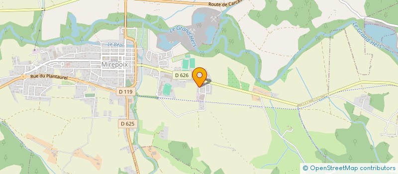 localisation de l'entreprise IIM INVESTISSEMENTS à MIREPOIX