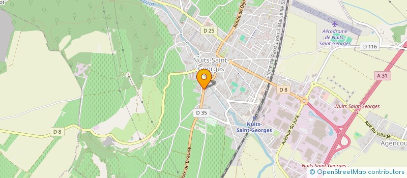 localisation de l'entreprise IINDIVISION DE LOISY à NUITS-SAINT-GEORGES