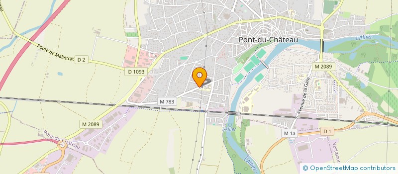 localisation de l'entreprise IINOOV à PONT-DU-CHATEAU