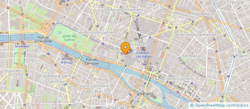 localisation de l'entreprise IISACORP  PARIS