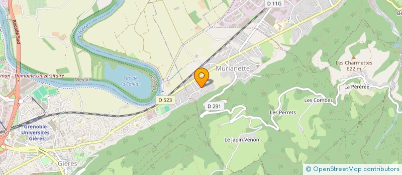 localisation de l'entreprise IIZI  MURIANETTE