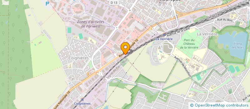 localisation de l'entreprise IJ CARS à COIGNIERES