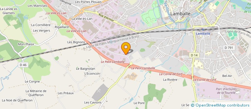 localisation de l'entreprise IJ INVEST à COETMIEUX