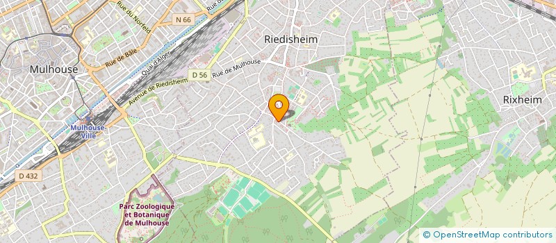 localisation de l'entreprise IJAC  RIEDISHEIM