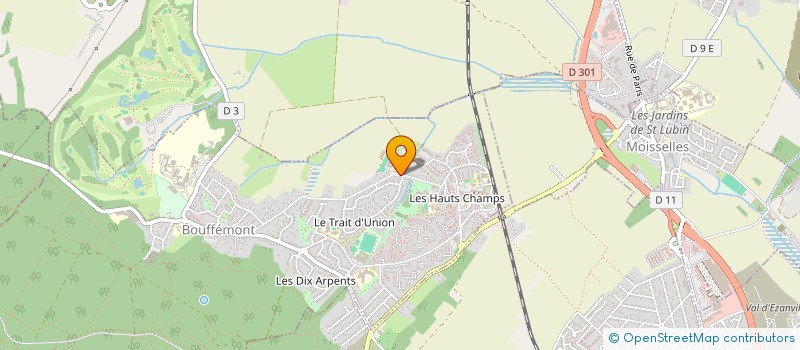 localisation de l'entreprise IJALY  BOUFFEMONT