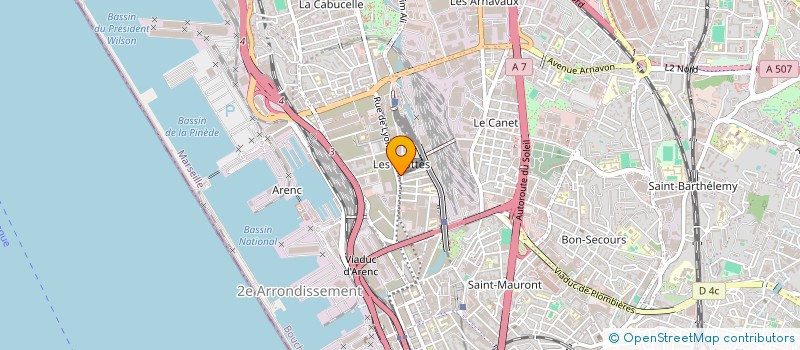 localisation de l'entreprise IJAP à MARSEILLE