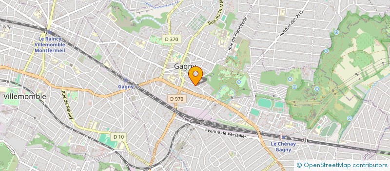 localisation de l'entreprise IJARA LINE  GAGNY