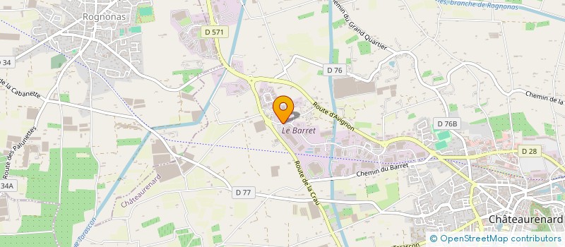 localisation de l'entreprise IJB 1 CHEMIN DE VALRUGUES à CHATEAURENARD