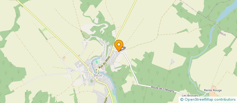 localisation de l'entreprise IJC IMMO  BEZE