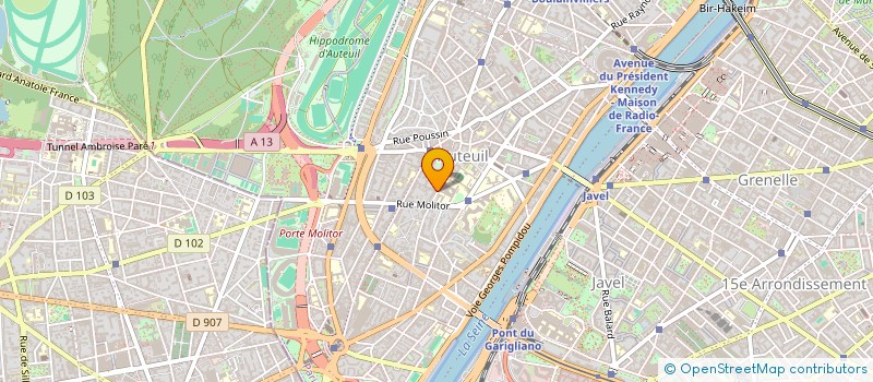 localisation de l'entreprise IJCBO  PARIS