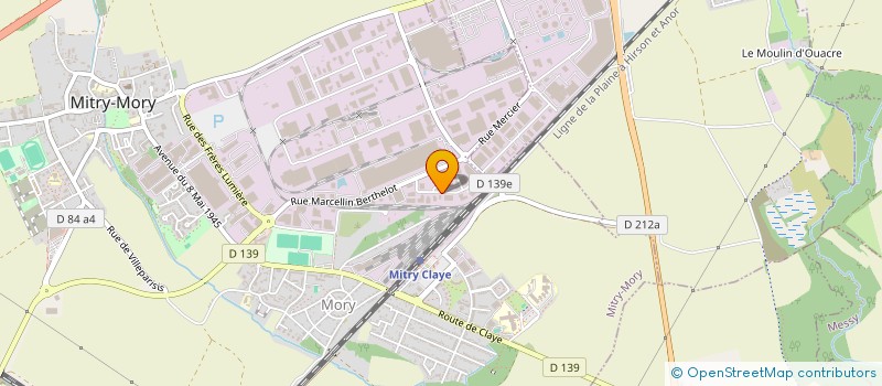 localisation de l'entreprise IJEM à MITRY-MORY