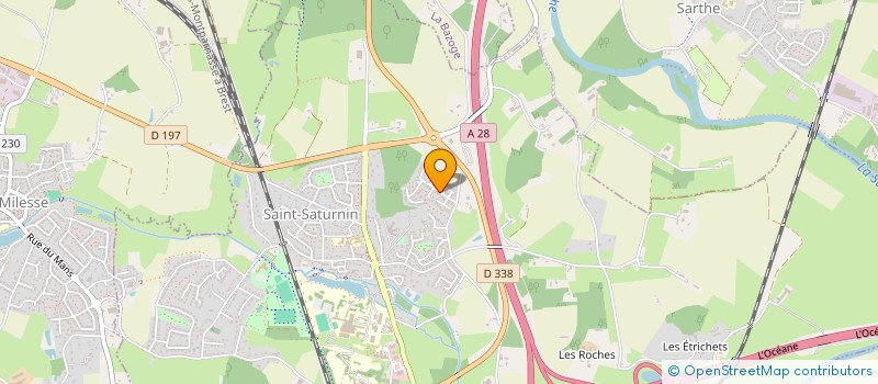localisation de l'entreprise IJEPP à SAINT-SATURNIN