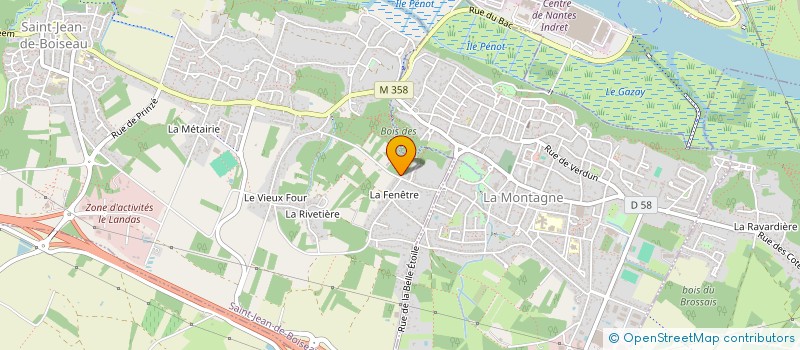 localisation de l'entreprise IJI IMMO  SAINT-MICHEL-CHEF-CHEF