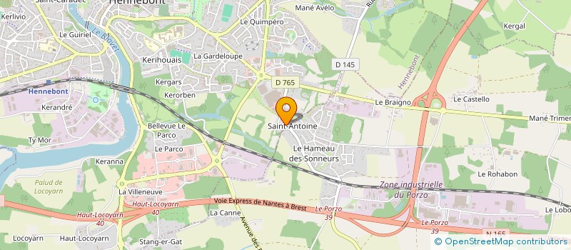 localisation de l'entreprise IJIN HA DAZONT à HENNEBONT