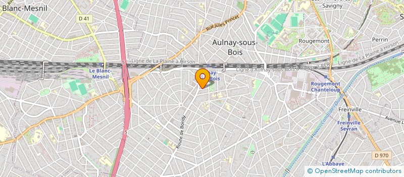 localisation de l'entreprise IJJP à AULNAY-SOUS-BOIS