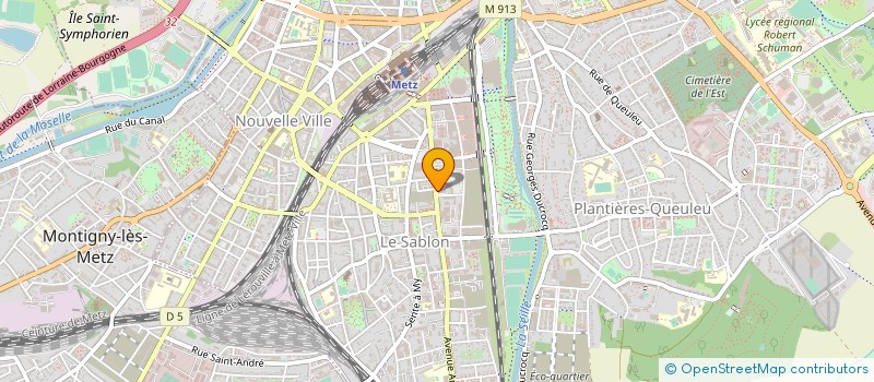 localisation de l'entreprise IJK à METZ