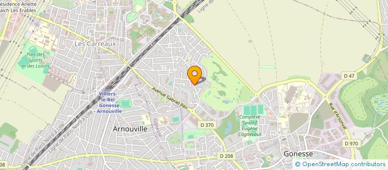 localisation de l'entreprise IJL PARTNERS CONSULTING  GONESSE