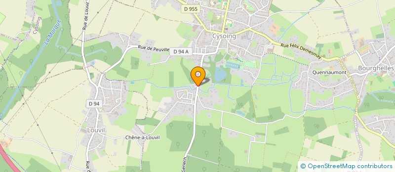 localisation de l'entreprise IJNG - VALENCIENNES  CYSOING