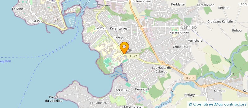 localisation de l'entreprise IJOCA à CONCARNEAU