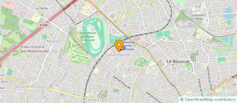 localisation de l'entreprise IJOCERF  LE BOUSCAT