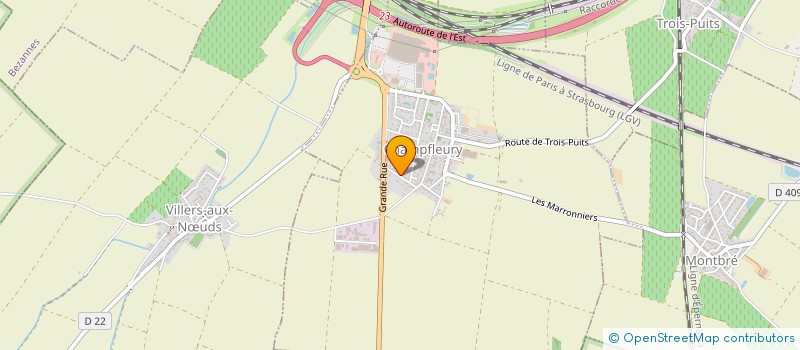 localisation de l'entreprise IJOMAX  CHAMPFLEURY