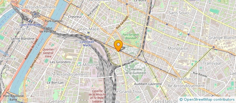 localisation de l'entreprise IJRA  LYON