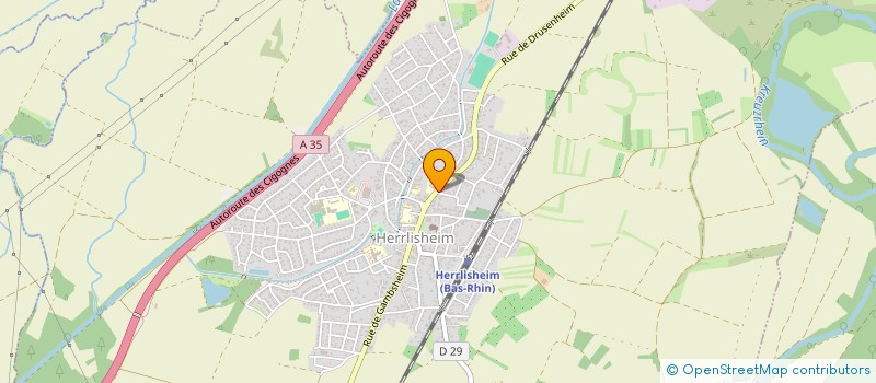 localisation de l'entreprise IK  HAGUENAU