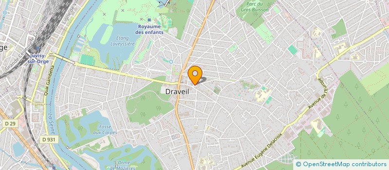 localisation de l'entreprise IK à DRAVEIL