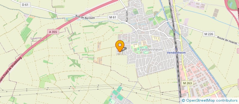 localisation de l'entreprise IK  VENDENHEIM