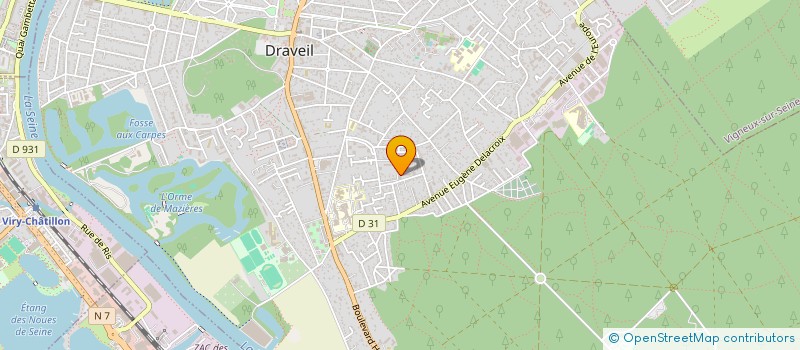 localisation de l'entreprise IK à DRAVEIL