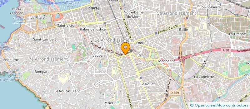 localisation de l'entreprise IK BATIMENT à MARSEILLE
