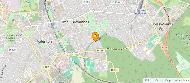 localisation de l'entreprise IK BATIMENT & MENUISERIES à LIMEIL-BREVANNES