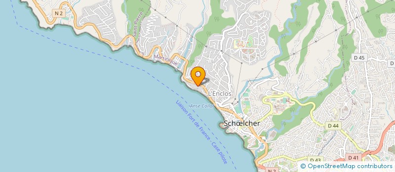 localisation de l'entreprise IK COM'  SCHOELCHER