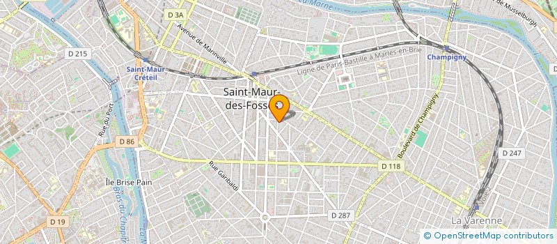 localisation de l'entreprise IK.IMMO à SAINT-MAUR-DES-FOSSES