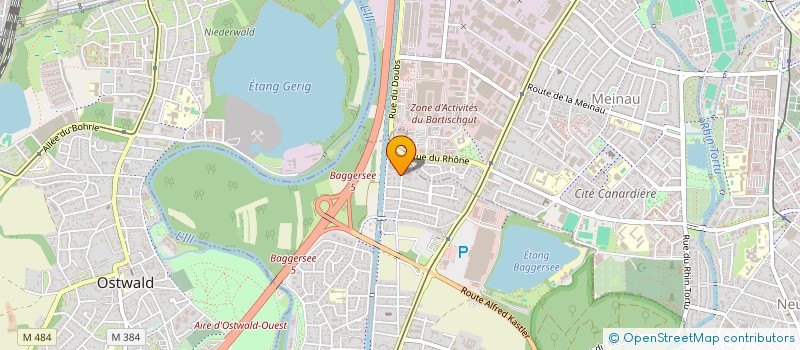 localisation de l'entreprise IK INGENIERIE  ILLKIRCH GRAFFENSTADEN