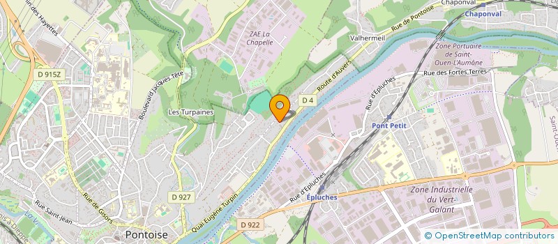 localisation de l'entreprise IK INVEST  PONTOISE