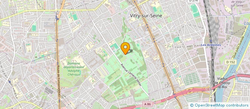 localisation de l'entreprise IK MENUISIER  VITRY-SUR-SEINE