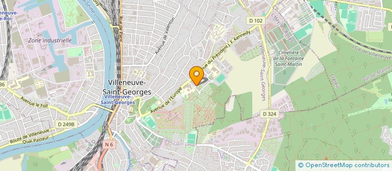 localisation de l'entreprise IK NZ SERVICES à VILLENEUVE-SAINT-GEORGES